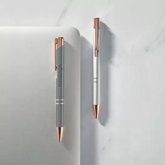 STYLO PUBLICITAIRE EN METAL 'OLEG ROSY'