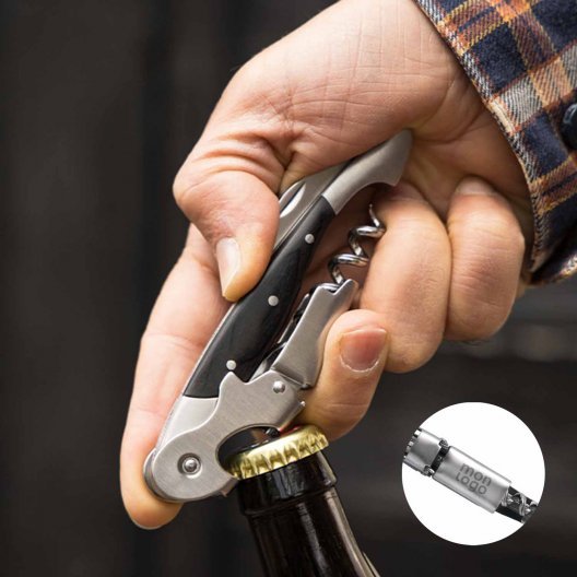 SOMMELIER DOUBLE LEVIER PERSONNALISABLE 'EGROLA'