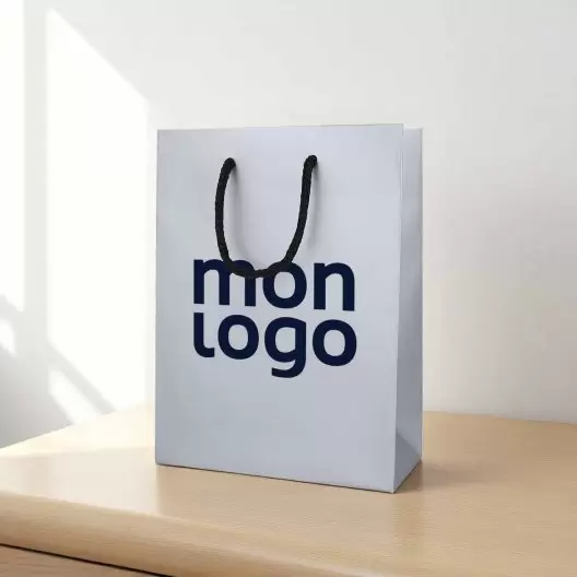 SAC CADEAU PAPIER FSC PERSONNALISABLE 'SOSOMA 18x8x24' 