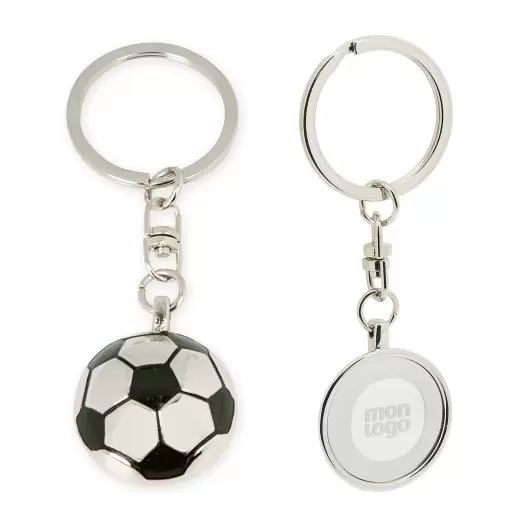 PORTE CLE EN METAL PERSONNALISABLE 'METALO SPORT'