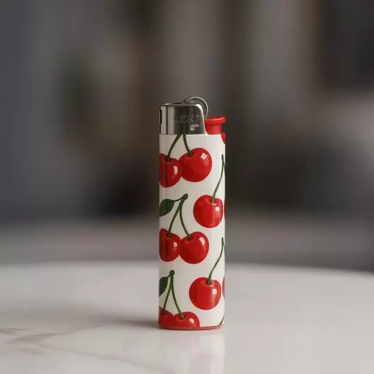 BRIQUET BIC PERSONNALISABLE FINITION BRILLANTE 'FIREFLAMME'
