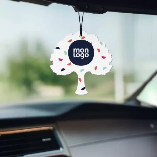 DESODORISANT VOITURE PERSONNALISABLE 'KENDO SAPIN'