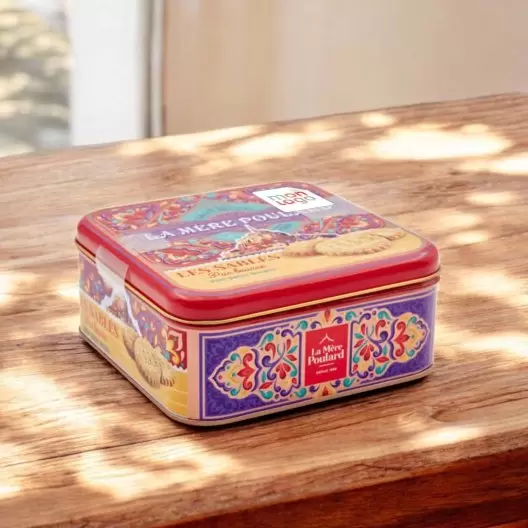 COFFRET BISCUITS PERSONNALISE LA MERE POULARD® 250G