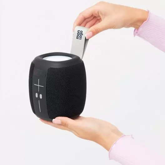 ENCEINTE LUMINEUSE 10W PERSONNALISABLE 'FONG'