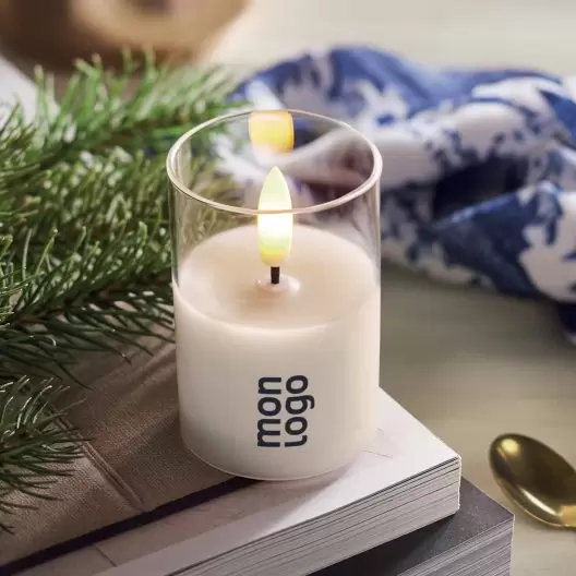 BOUGIE LED PERSONNALISABLE 'LUCI'