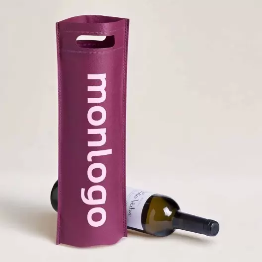 SAC BOUTEILLE PERSONNALISE NON TISSE 'RIVAL BOUTEILLE'