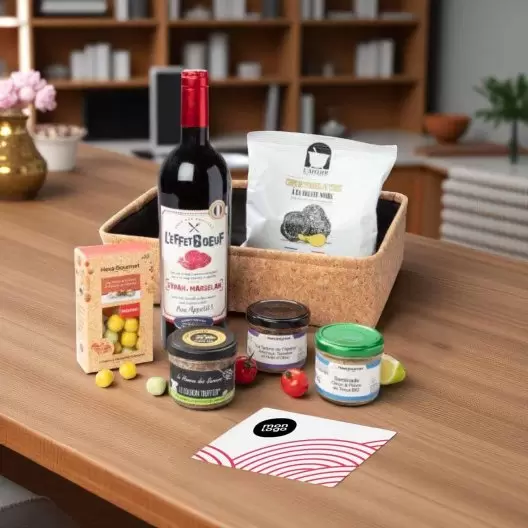COFFRET PERSONNALISABLE 'QUI APPORTE L'APERO'