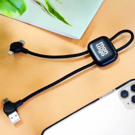 CABLE 4 EN 1 60W PERSONNALISABLE 'LUMIO'