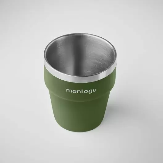GOBELET ISOTHERME RECYCLE 250ML PERSONNALISABLE 'RITOC'