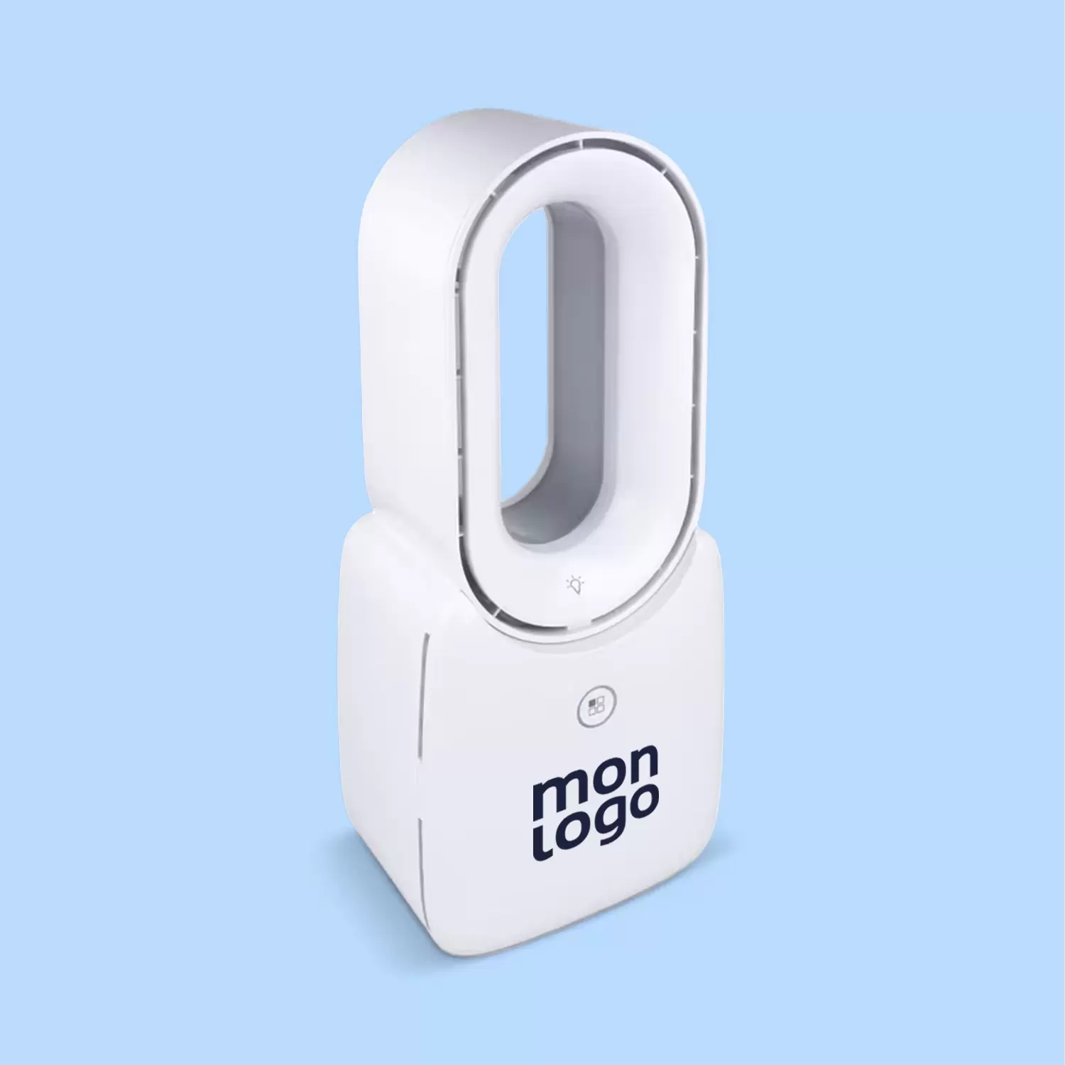 VENTILATEUR PUBLICITAIRE SANS PALES AVEC LED 'JISON'