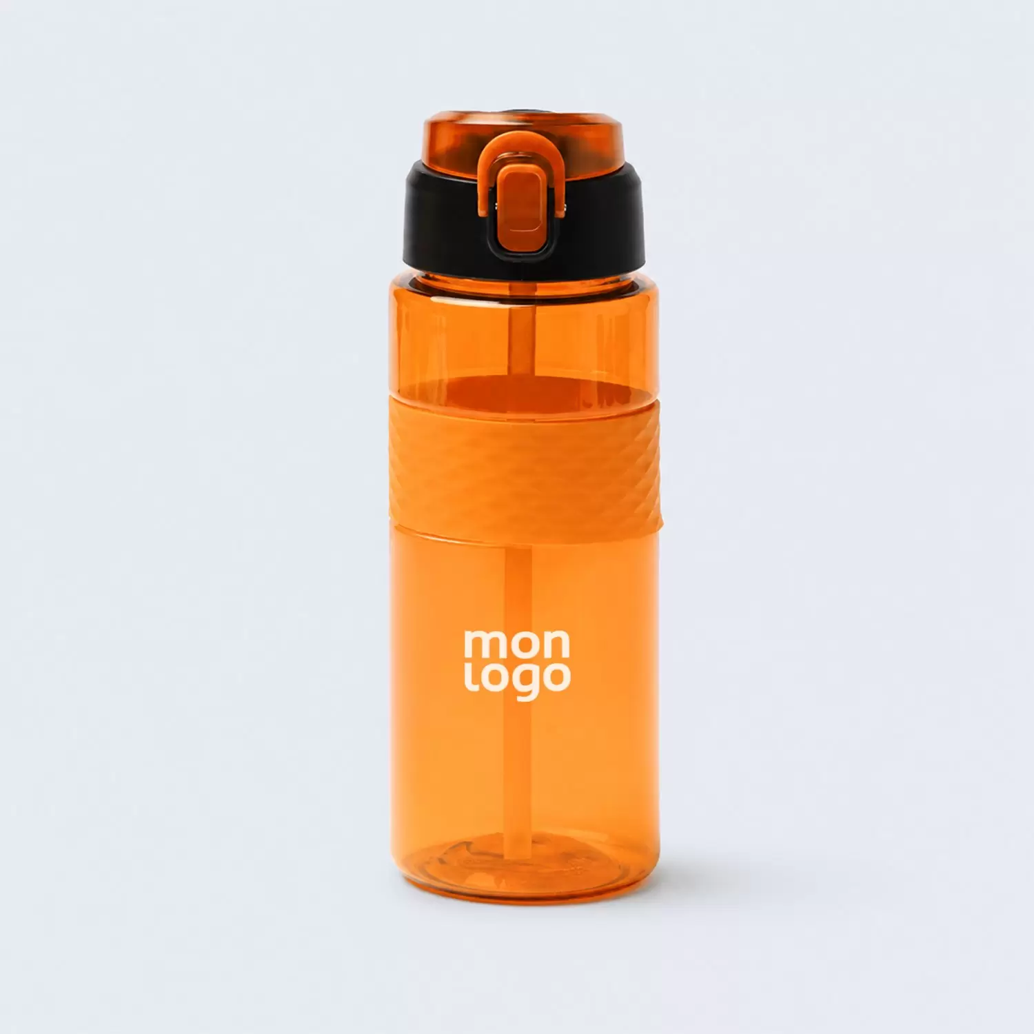 GOURDE RPET AVEC PAILLE 700ML PERSONNALISABLE 'DAYLY'