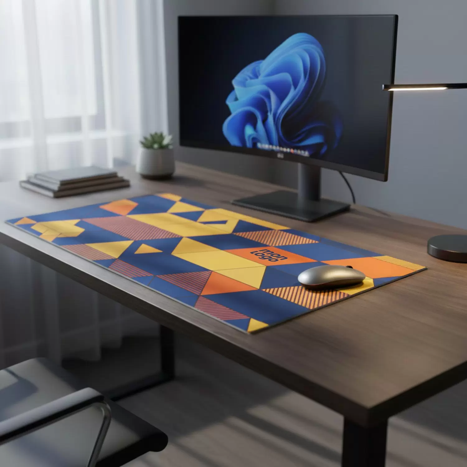 TAPIS DE SOURIS SOUS MAIN PERSONNALISABLE 'TANGAN PVC'