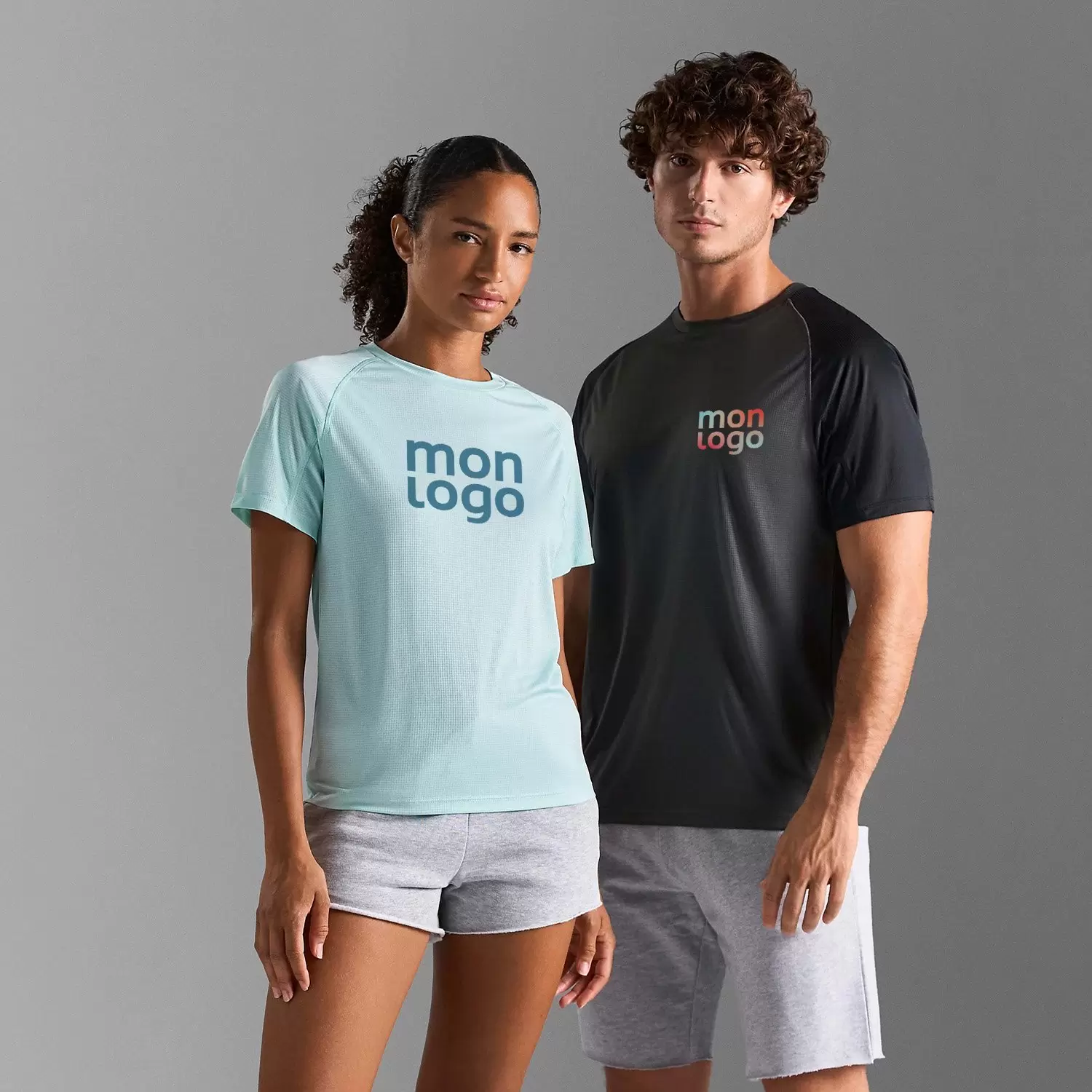 TEE SHIRT PERSONNALISABLE DE SPORT MIXTE 'VORTEX'