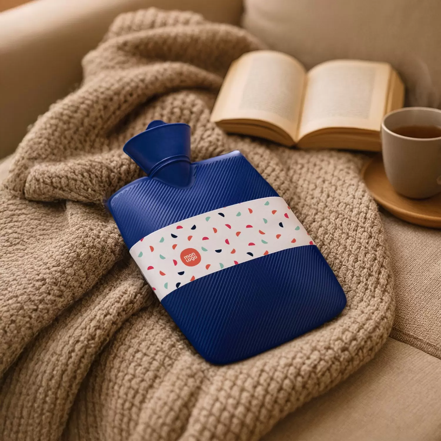 BOUILLOTTE PERSONNALISABLE 1.8l THERMOPLASTIQUE 'CALDA'