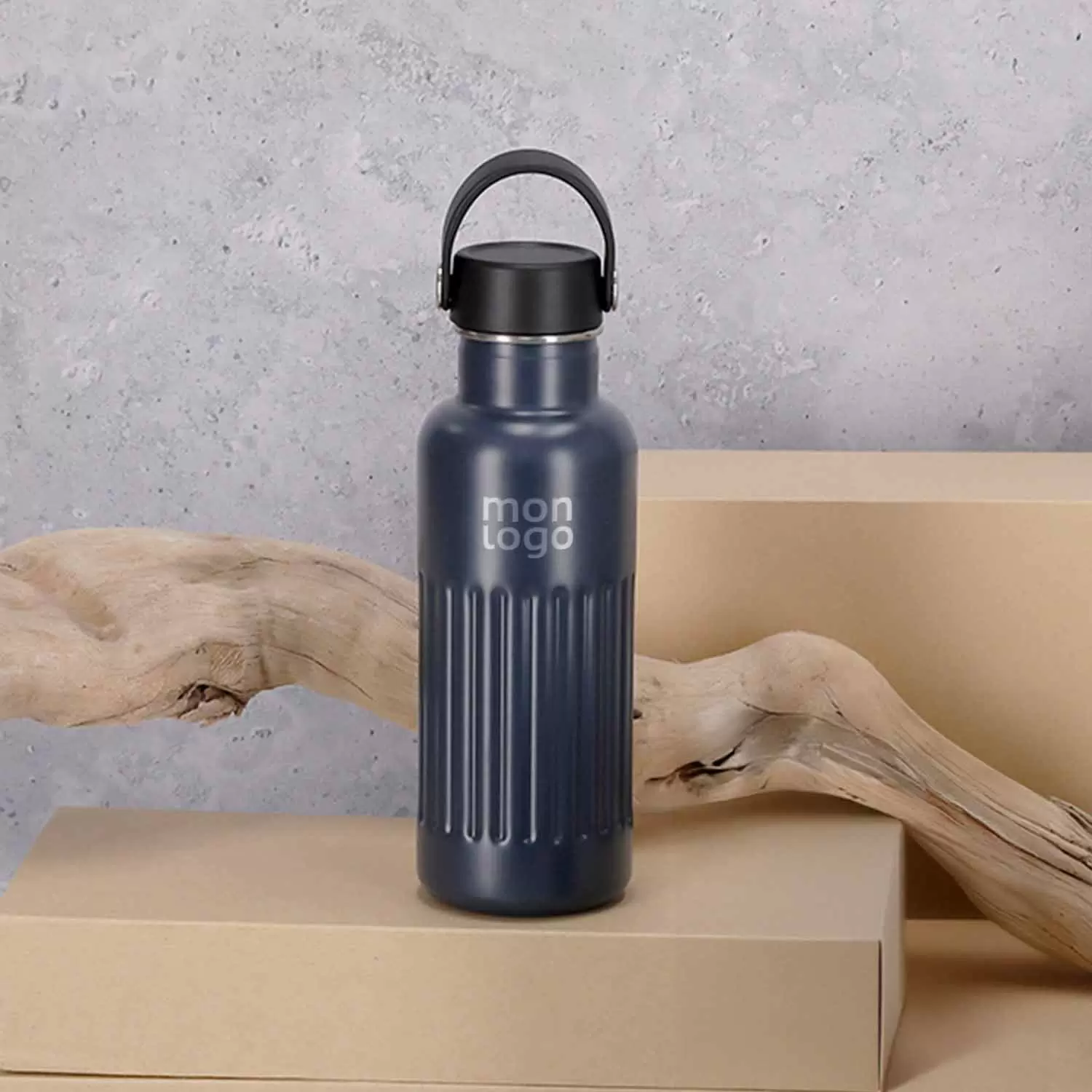 BOUTEILLE ISOTHERME EN ACIER PERSONNALISEE 500ML 'LUCIA'