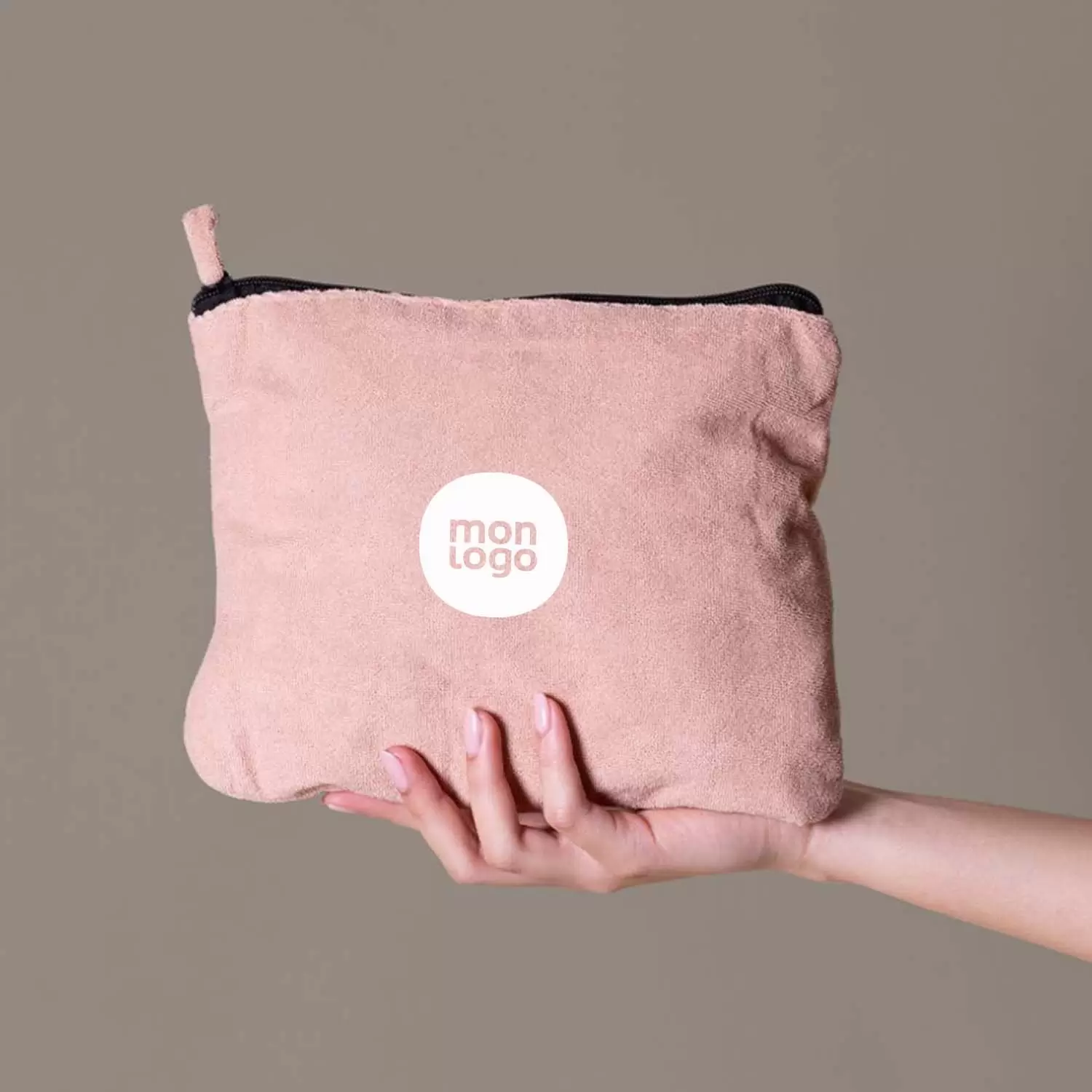 TROUSSE DE TOILETTE EPONGE PERSONNALISEE 'HUBY'