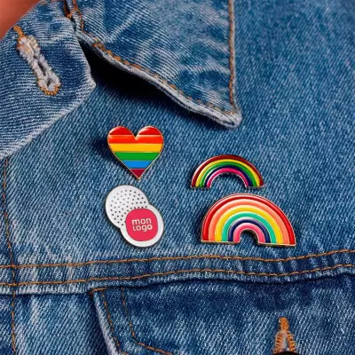 PIN'S SUR MESURE EMAILLE PUBLICITAIRE 'CREAPINS'