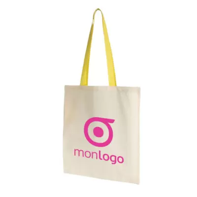 EXPRESS 72H - SAC SHOPPING COTON ANSES LONGUES 130 GR/M²  'AURIANA'
