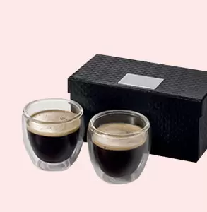 SET 2 TASSES DOUBLE PAROI