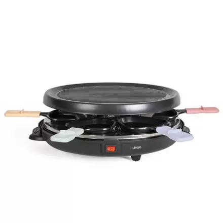 APPAREIL À RACLETTE 6 PERSONNES LIVOO®