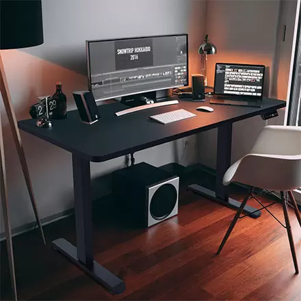 BUREAU ASSIS DEBOUT 140x60