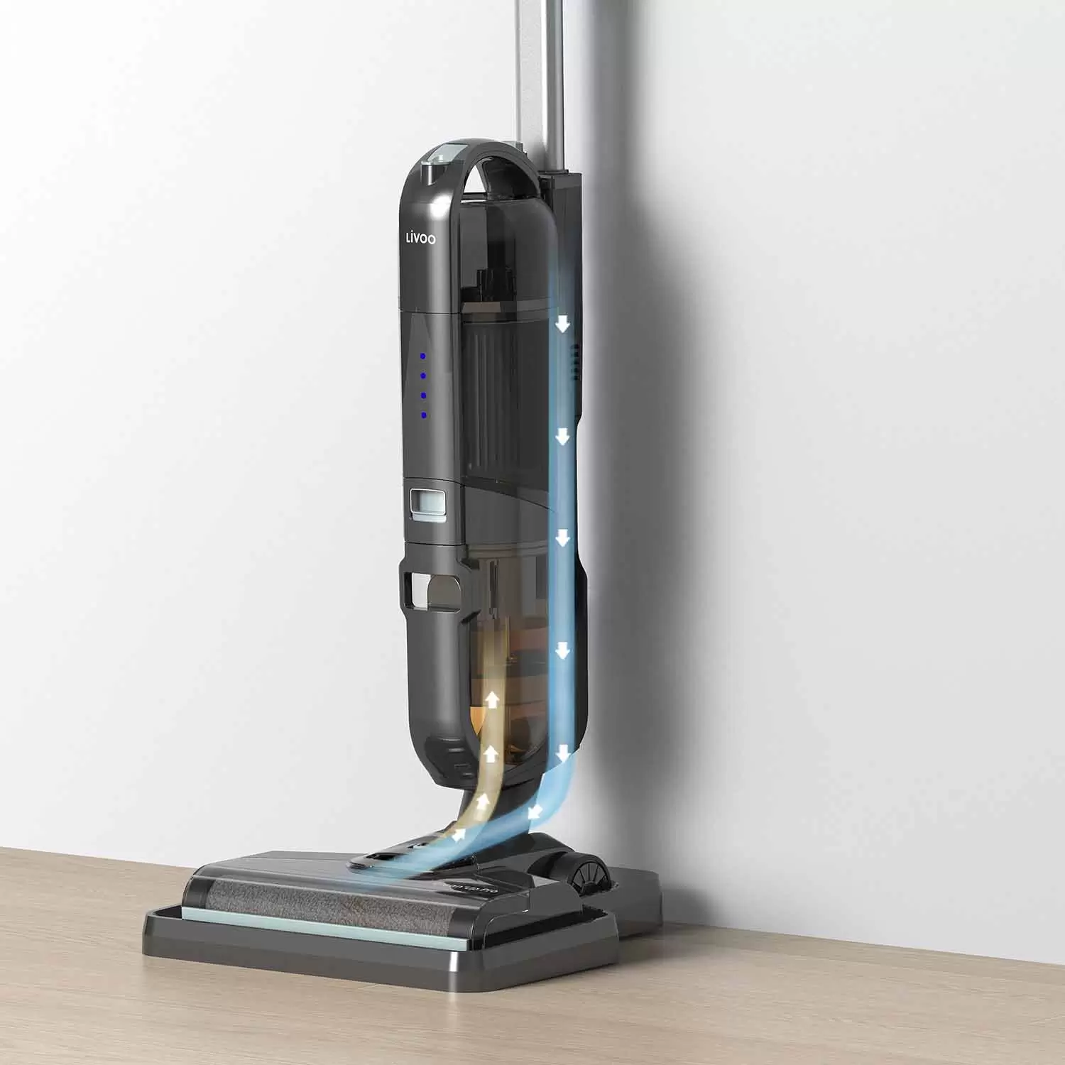 ASPIRATEUR LAVEUR BALAI LIVOO®