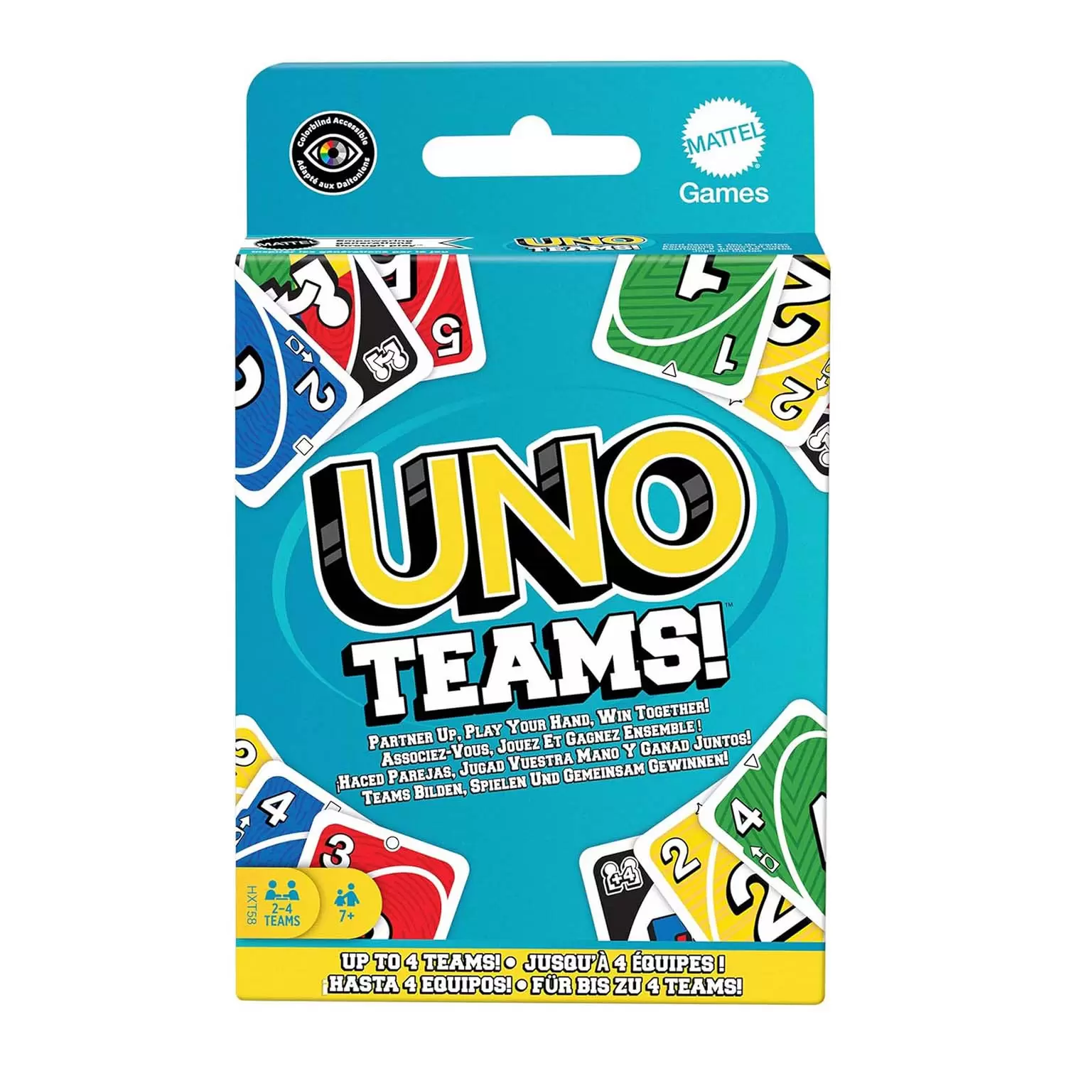 JEU DE CARTES UNO TEAMS