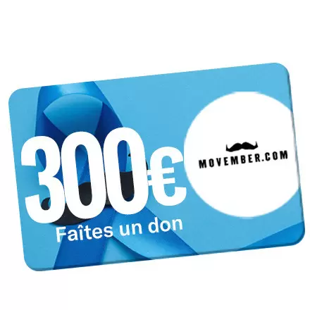 OBJETRAMA REVERSE UN DON DE 300€ À MOVEMBER