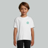 TEE SHIRT PUBLICITAIRE ENFANT 'IMPERIAL' BLANC 190 GR/M²
