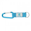 PORTE CLES PUBLICITAIRE MOUSQUETON AVEC LANIERE 'HOOK'
