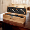 COFFRET A VIN PERSONNALISÉ EN BAMBOU 'HOKKAIDO'
