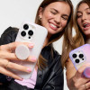 SUPPORT PUBLICITAIRE POUR TÉLÉPHONE POPSOCKETS® 'POPGRIP'   FINITION ALUMINIUM