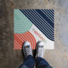 STICKER DE SOL EN BANDE PERSONNALISABLE EN QUADRICHROMIE 'STYCKYDO'
