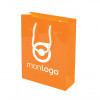 SAC PAPIER COLORE PUBLICITAIRE ANSES CORDELETTES 'YARA' 18X24X8 CM