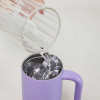 MUG 800 ML PERSONNALISABLE 'STRAW CUP 24BOTTLES'