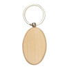 PORTE CLES EN BOIS PERSONNALISABLE 'WOODIE OVALE'