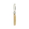 PORTE CLES EN BOIS PERSONNALISABLE 'WOODIE COEUR'