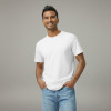TEE SHIRT PERSONNALISABLE HOMME BLANC 'GILDA 180'