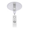 PORTE BADGE DEROULEUR PERSONNALISE 'DISTUBI OVALE'