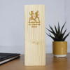 TROPHEE EN BOIS PERSONNALISABLE 'FAUSTINO FRANCE BLOC'