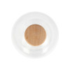 CARAFE PUBLICITAIRE EN VERRE BOUCHON BOIS 750ML 'POUPOI'