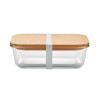 LUNCH BOX PERSONNALISÉE EN VERRE ET BAMBOU 'BUCATI GLASS'