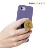 SUPPORT PUBLICITAIRE POUR TÉLÉPHONE POPSOCKETS® 'POPGRIP'   FINITION BOIS