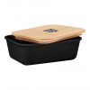LUNCH BOX PERSONNALISABLE COUVERCLE EN BAMBOU 'BUCATI'