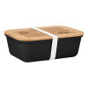 LUNCH BOX PERSONNALISABLE COUVERCLE EN BAMBOU 'BUCATI'