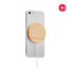 CHARGEUR À INDUCTION PUBLICITAIRE 10W EN BAMBOU 'BULSE'