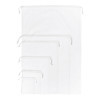 POCHETTE PERSONNALISABLE EN COTON NOIR OU BLANC 130G/M² 'SAKOULA