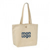 SAC DE PLAGE PUBLICITAIRE EN COTON 'MYKONOS'