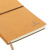 CARNET PERSONNALISÉ A5 CUIR RECYCLÉ 'KITAR'