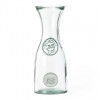 CARAFE PERSONNALISABLE VERRE RECYCLE 'ZAZEAU'